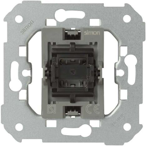 Conector cruzado Simon 82 (mecanismo) 10AX 250V, conexiones rápidas, 1 clic 7700251-039