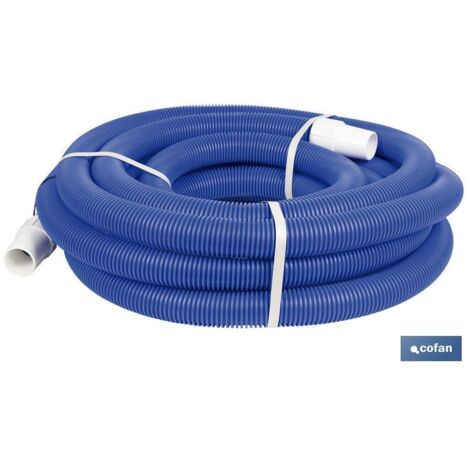 Manguera para piscinas 12 m x Ø 38 mm, flotante y resistente a rayos UV