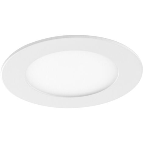 Downlight LED SMD redondo "Novo Plus" (12W 3CCT 990lm) IP43 Ø17,3cm fabricado en aluminio y acrílico color blanco (1/3)
