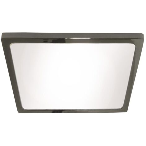 Downlight LED "Kaju" cuadrado (8W 4200K 680lm) IP20 9x9cm fabricado en aluminio color grafito (1/3)