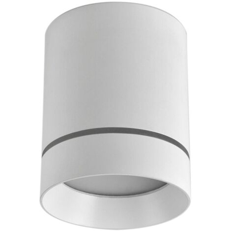 Foco cilíndrico empotrable LED “Ice” (9W 3000K 412lm) IP20 fabricado en aluminio color blanco (1/4)