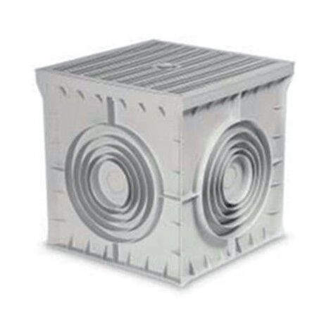 Arqueta con tapa ciega 4 salidas 40x40x40cm Gaestopas GG404040