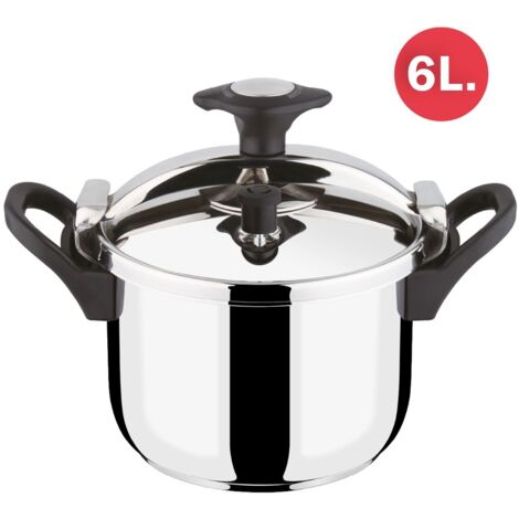 Olla express rapida acero inoxidable ø220mm 6l. GSC 2702568 (1/5)
