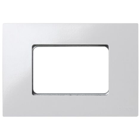 Placa americana blanca 3 módulos estrechos SIMON 27 PLAY 2700613-030