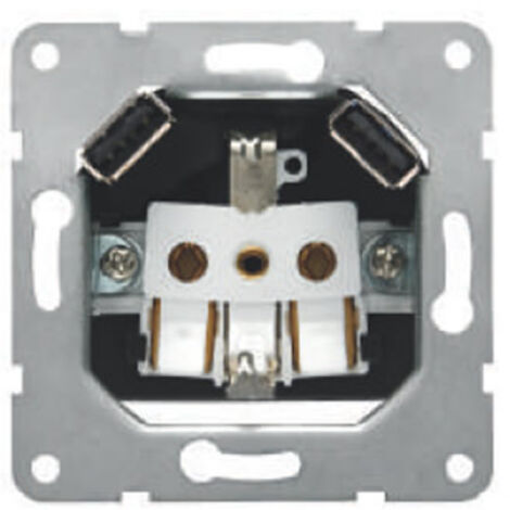 Base de enchufe con USB doble BJC 18524-USB (1/2)
