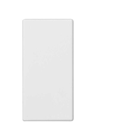 Placa K45 medio mecanismo ciega blanco nieve SIMON K105/9