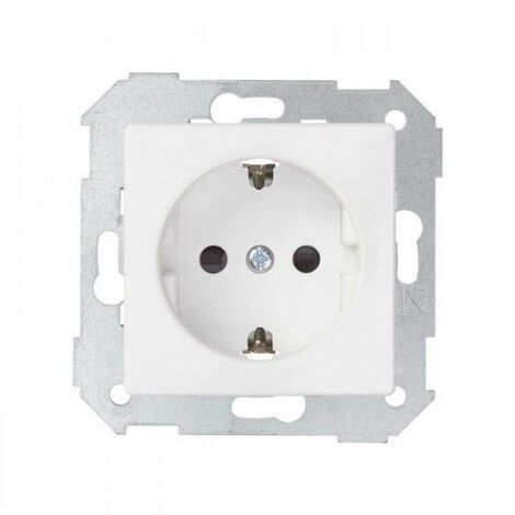 Simon 82 concept  Base de enchufe schuko 16A + tapa blanco mate 8200432-090