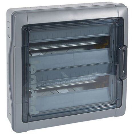 Caja modular estanca plexo³ IP 65 ik 09 2 filas de 18 módulos LEGRAND 601836