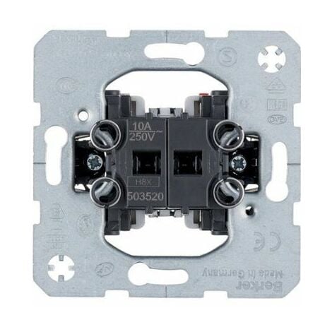 Mecanismo interruptor persiana unipolar Jung 10AX 250V -   tienda online