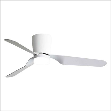 Ventilador "Kochi" regulable con mando a distancia (18W 3CCT 2350lm) IP20 color blanco