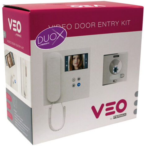 FERMAX 94211  Kit video placa CITY y monitor VEO DUOX PLUS 1L