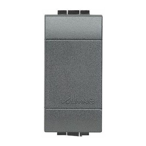 Tapa ciega Livinglight 1 módulo Antracita L4950