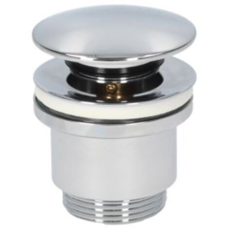 GSC 404035020 Válvula de desagüe para lavabo clic-clac tapón Ø63,5mm Cromo (1/2)