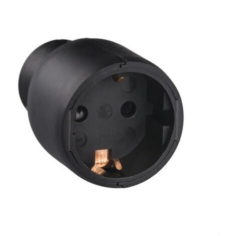 LEGRAND 050179  Base 2P + TT 16A sin recta negra
