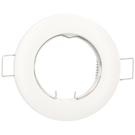 Aro fijo redondo empotrable Chandur Blanco (1/4)
