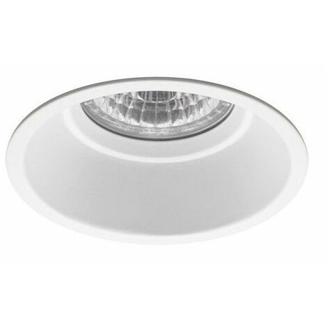 Empotrable redondo fijo ambiente 510 IP44 blanco técnico JISO 510D-90