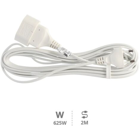Prolongador (2x0.75mm) 2M Blanco GSC 100500000 (1/4)