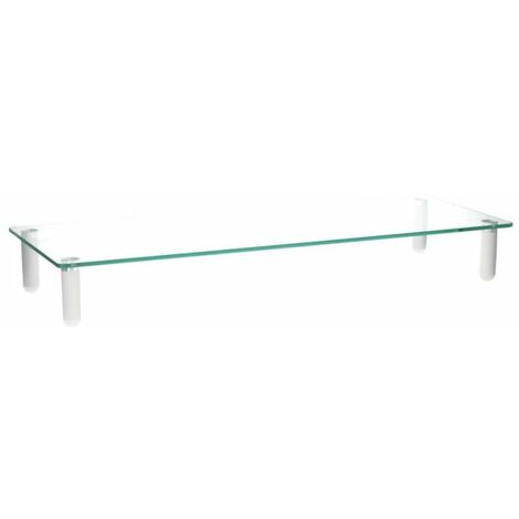 Soporte elevador de monitor GSC - Transparente/Blanco (1/6)