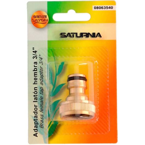 Adaptador Manguera Laton  3/4 hembra (1/2)