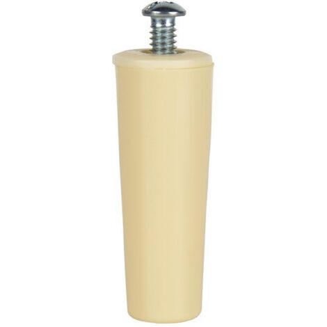 COFAN tope persiana 60 mm marfil con tornillo m-6 venta unitaria