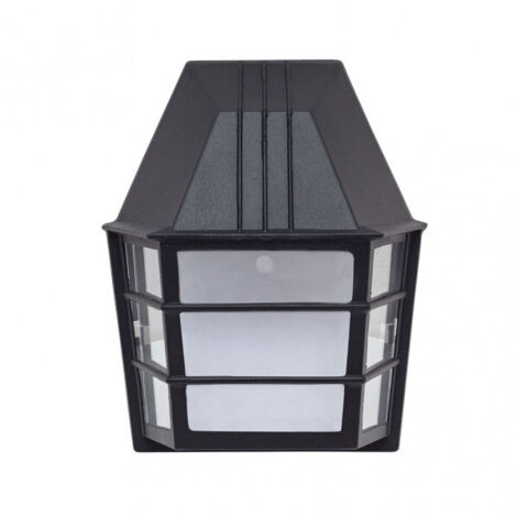FAB 149861009  Aplique Exterior Aluminio Acrux 1xe27 Negro Ip23  24x20x11,5 Cm