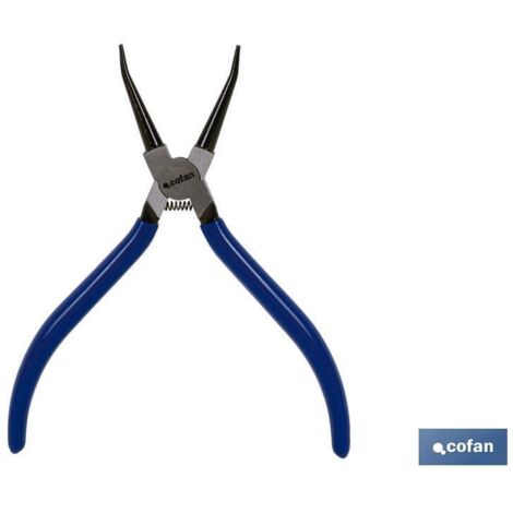 COFAN alicates circlip interior m-225 mm , Alicates para arandelas con circlips interior recto. Estos alicates Están fabricados en acero de alta calidad que proporciona una mayor r