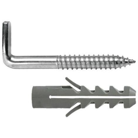 Kit Sanitario Alcayata Con Taco Expansión Ø 12 x 60 mm. Termos / Calentadores Agua