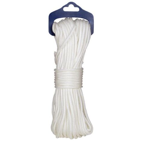 BLISTER MADEJA CORDON POLIPROPILENO 5MM 15M BLANCO