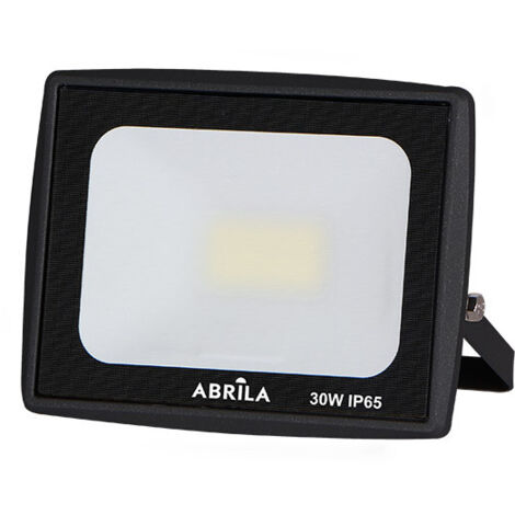 FAB 147480309 Proyector Zircon 30w 6500k Negro 3000lm 120º 11,5x14x2,3 Cm Ip66 (1/2)