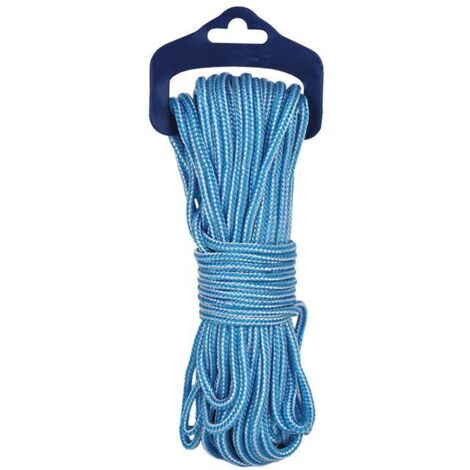 Blíster Madeja Cordon Poli 5mm 20m blanco/Azul (1/3)