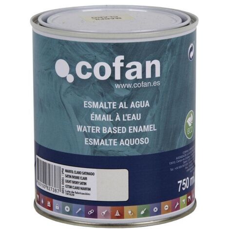 Esmalte Al Agua (750 Ml) Marfil Claro Satinado (1/5)