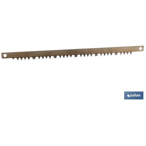 COFAN hoja sierra madera verde 24/610mm , Sierra universal para madera verde. Cuenta con diferentes medidas de 12/300 mm, 21/533 mm, 24/610 mm y 30/762 mm. Tiene un excelente rendi