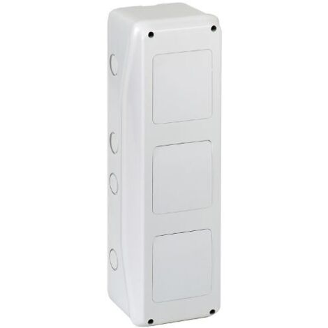 SCHNEIDER 13993  Cofre KAEDRA para 3 extensión funcional