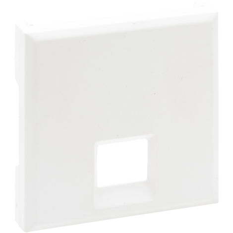 Tecla para bases telefónicas e informáticas RJ 45 negro mate LEGRAND 864542
