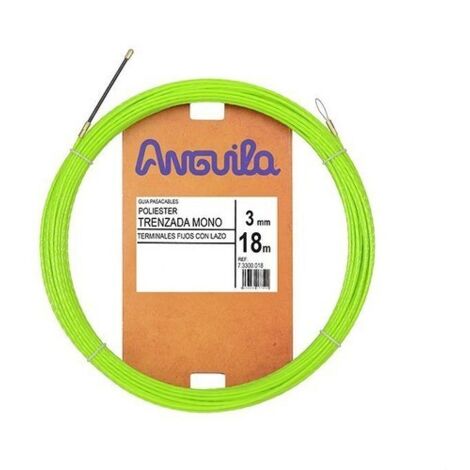 ANGUILA 73300018  Trenza poliéster diámetro 3mm 18 metros