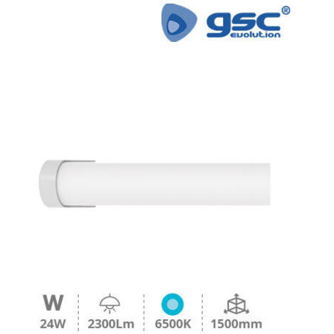 GSC 203800032 Regleta LED electrónica T8 Kolari 24W 6500K (1/5)