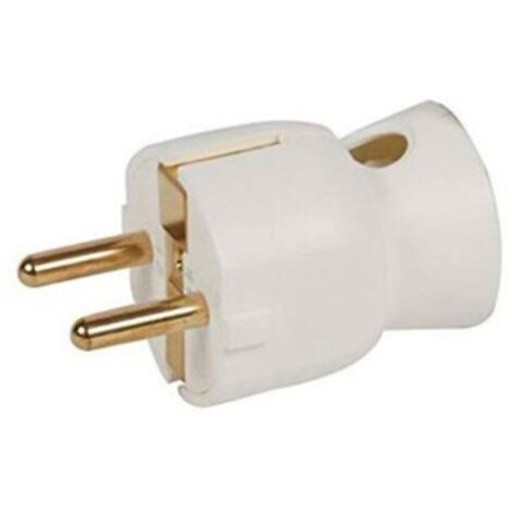 LEGRAND 050315  Clavija 2P + TT sin recta blanco