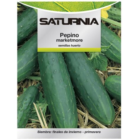 Semillas Pepino Marketmore (5 Gramos) Semillas Verduras, Horticultura, Horticola, Semillas Huerto.
