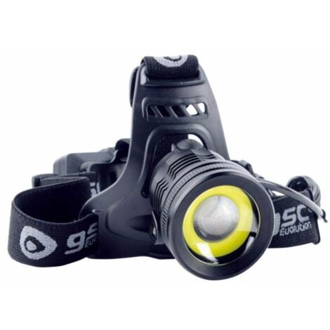 GSC 201805002 Linterna de cabeza LED COB recargable USB 800lm