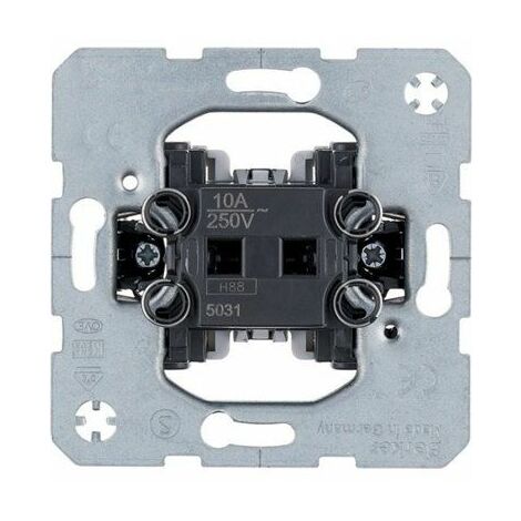 BERKER Mecanismo pulsador normal marcha 1T basculante 10A/250V 5031 (1/3)