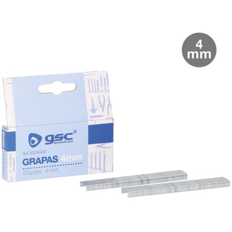 GSC 502045001 Caja de 1000 grapas 4mm (1/3)