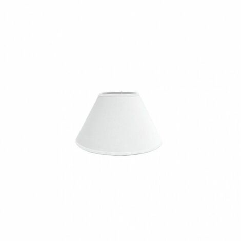 FAB 157322001  Pantalla Clara E27 Blanca 20dx10dx13h Conica Cerrada