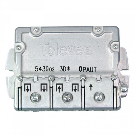 Repartidor TELEVES 5439 PAU 3 direcciones EMC