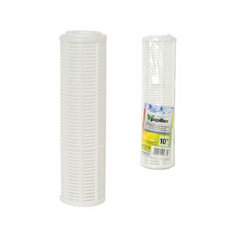MAURER cartucho filtro agua malla lavable 10 , Filtro cartucho malla lavable 10.- Filtro para lavadoras, calentadores, lavar coches, regar, etc.- Elimina impurezas del