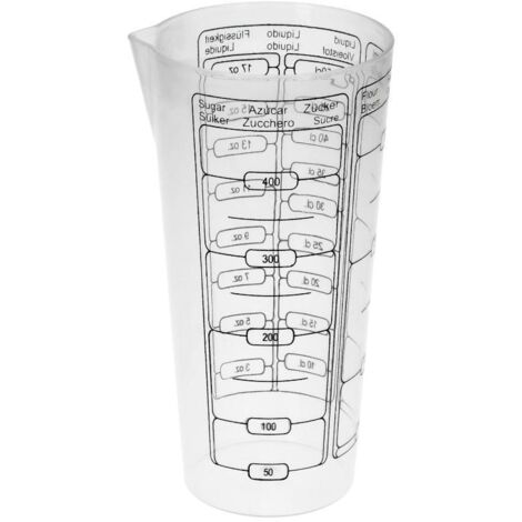 Vaso Medidor Oryx 500 ml. 8,5x6x16 cm. (1/4)