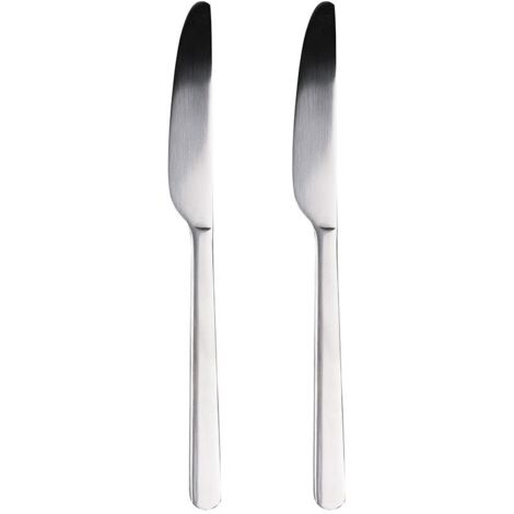 Set 2 Unidades Cuchillo Acero Inoxidable Reciclado Brillo Earth SG7779 San Ignacio (1/2)