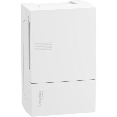 SCHNEIDER MIP10104 Cofre mini PRAGMA superficie 4 módulos puerta plena (1/3)