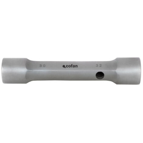 COFAN llave de tubo doble boca 24-26 , Llaves de tubo de doble boca totalmente huecas. Medidas desde 6-7 hasta 30-32. La llave de tubo es una herramienta manual muy utilizada para