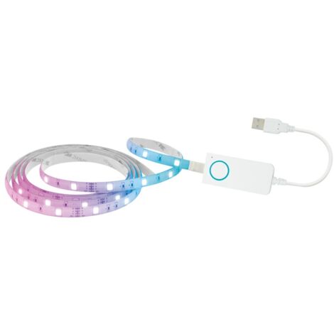 GSC 204035002  Kit 2M Tira de LED inteligente por bluetooth 5W/M RGB IP44 (1/5)