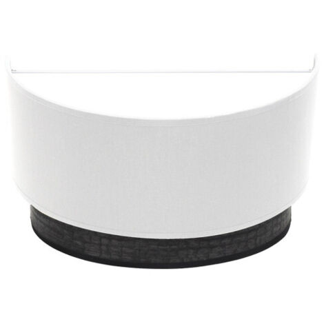 Aplique tatiana 1xe27 blanco-madera negra 17x30x15 cm (1/2)